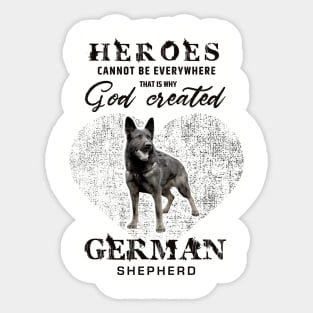 German Shepherd Dog - GSD Sticker